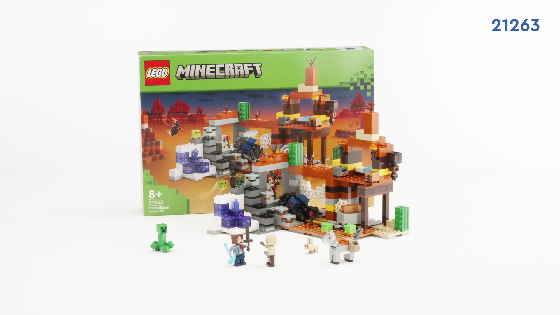LEGO Minecraft The Badlands Mineshaft Video Game Toy, Mining